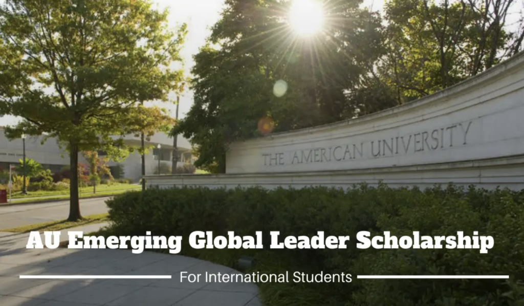 AU Emerging Global Leader Scholarship 2024 In USA Apply Now   Screenshot 2023 10 01 At 10.57.33 AM 1024x598 